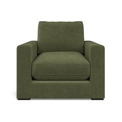 furniture cloud chair cosmos olive plain front