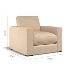 furniture cloud chair cosmos sand plain dimension