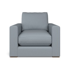 furniture cloud chair shani denim plain front