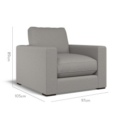 furniture cloud chair viera fog plain dimension