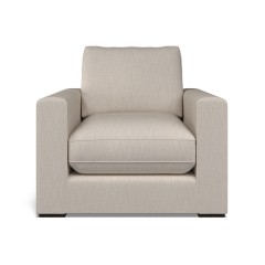 furniture cloud chair zuri stone plain front