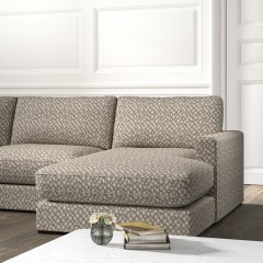 Cloud Chaise Sofa Nia Taupe