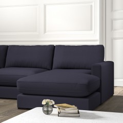 Cloud Chaise Sofa Shani Indigo