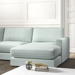 Cloud Chaise Sofa Zuri Mineral