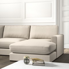 Cloud Chaise Sofa Zuri Sand