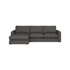 Cloud Chaise Sofa Zuri Graphite