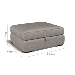 furniture cloud storage footstool safara smoke weave dimension