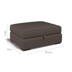 furniture cloud storage footstool shani espresso plain dimension