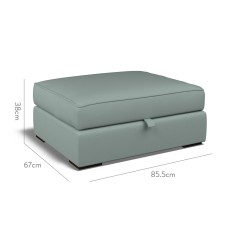 furniture cloud storage footstool shani sea glass plain dimension