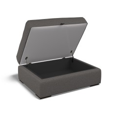 furniture cloud storage footstool viera charcoal plain opened