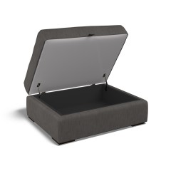 furniture cloud storage footstool zuri graphite plain opened