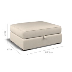 furniture cloud storage footstool zuri sand plain dimension