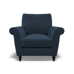 furniture ellery chair cosmos indigo plain front