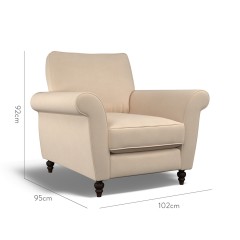 furniture ellery chair cosmos linen plain dimension