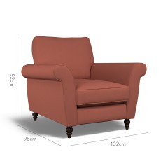 furniture ellery chair shani cinnabar plain dimension
