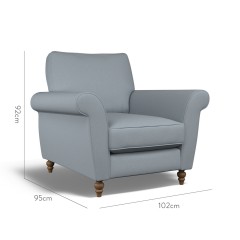 furniture ellery chair shani denim plain dimension