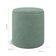 furniture malpaso footstool cosmos celadon plain dimension