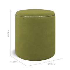 furniture malpaso footstool cosmos moss plain dimension