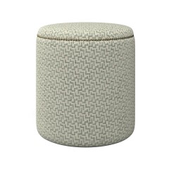 Malpaso Footstool Desta Eggshell