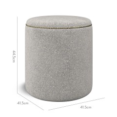 furniture malpaso footstool yana fog weave dimension