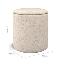 furniture malpaso footstool yana sand weave dimension