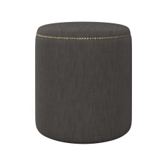 Malpaso Footstool Zuri Graphite