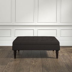 furniture monterey medium footstool shani charcoal plain lifestyle