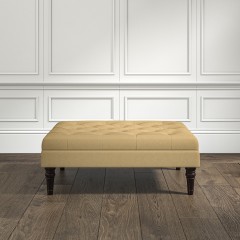 furniture monterey medium footstool shani ochre plain lifestyle