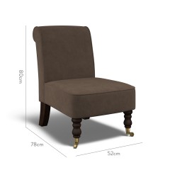 furniture napa chair cosmos espresso plain dimension