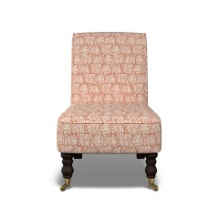 furniture napa chair ellora cinnamon print front