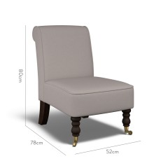 furniture napa chair shani flint plain dimension