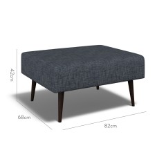 furniture ombu footstool kalinda indigo plain dimension