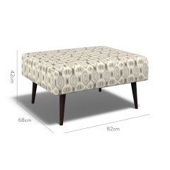 furniture ombu footstool odisha graphite print dimension