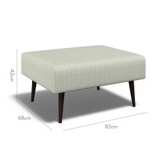 furniture ombu footstool sabra sage weave dimension