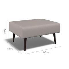 furniture ombu footstool shani flint plain dimension