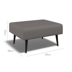 furniture ombu footstool shani granite plain dimension