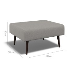 furniture ombu footstool viera fog plain dimension