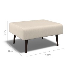 furniture ombu footstool zuri sand plain dimension