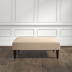 furniture savannah medium footstool cosmos linen plain lifestyle