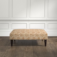 furniture savannah medium footstool lotus ginger print lifestyle