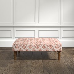 furniture savannah medium footstool watika chilli print lifestyle