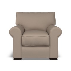 furniture vermont fixed chair shani taupe plain front