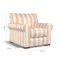 furniture vermont fixed chair tassa grande rose print dimension