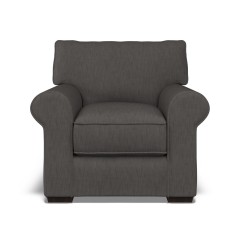 furniture vermont fixed chair zuri graphite plain front