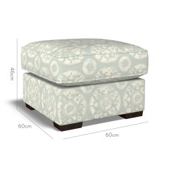 furniture vermont fixed ottoman nubra mineral print dimension