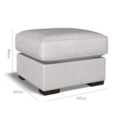 furniture vermont fixed ottoman safara dove weave dimension