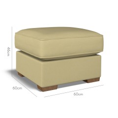 furniture vermont fixed ottoman shani moss plain dimension