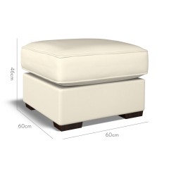 furniture vermont fixed ottoman shani parchment plain dimension