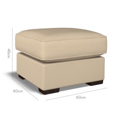 furniture vermont fixed ottoman shani sand plain dimension