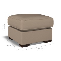 furniture vermont fixed ottoman shani stone plain dimension